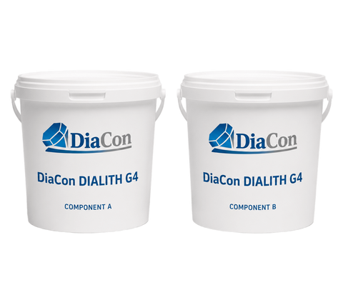 DiaCon DIALITH G4&nbsp;&mdash; двухкомпонентный алифатический клей для каменного ковра и дренажных полов G4 фото